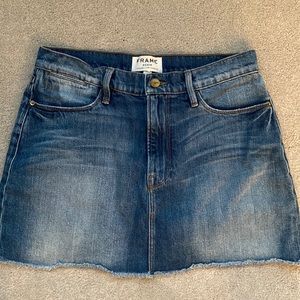 Frame Denim Skirt